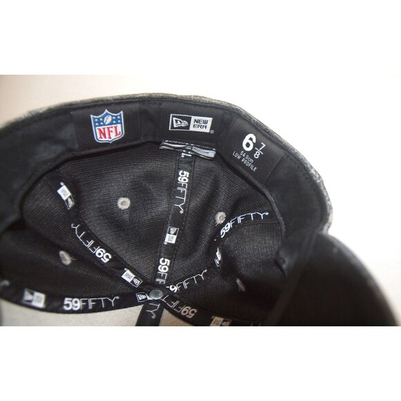 Pittsburgh Steelers New Era NFL 59 Fifty Fitted Cap Hat Size 6 7/8 (Small) - Picture 7 of 7
